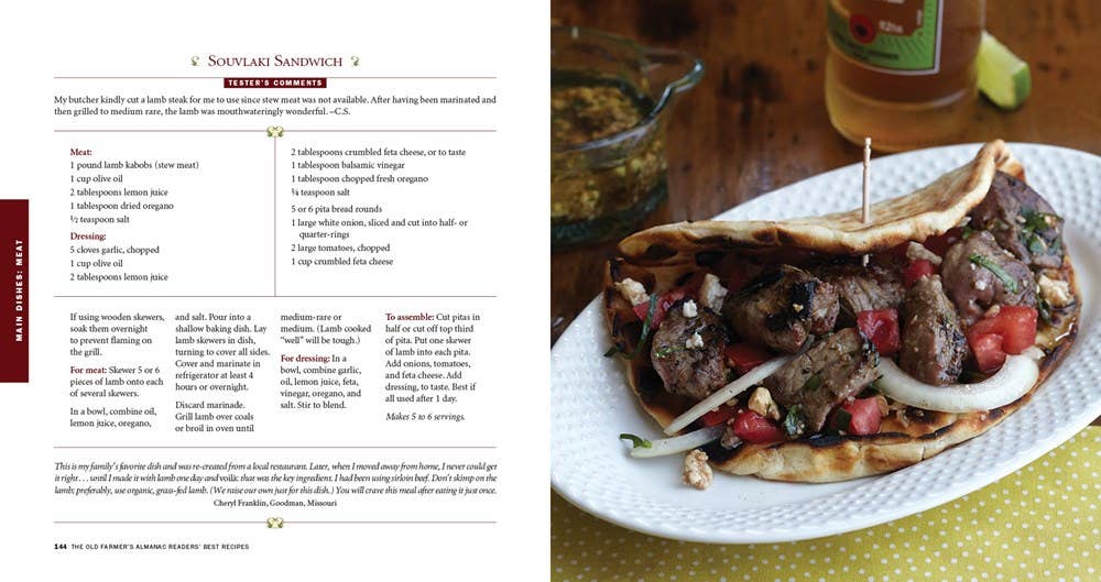 Old Farmer's Almanac Readers' Best Recipes