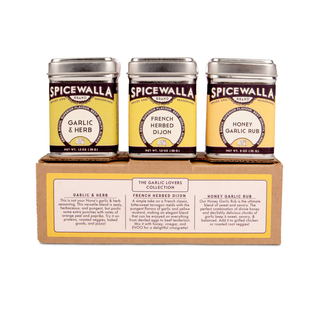 Spicewalla - Garlic Lovers 3 Pack Collection