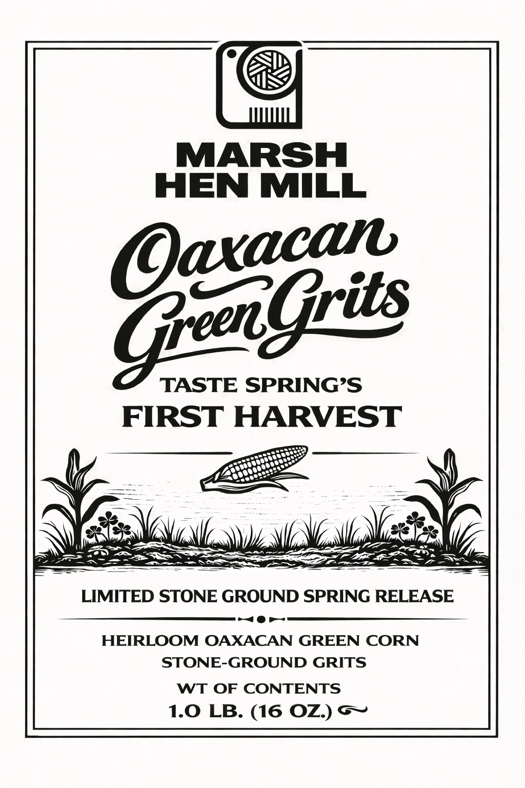 Green Oaxacan Grits 25 lb