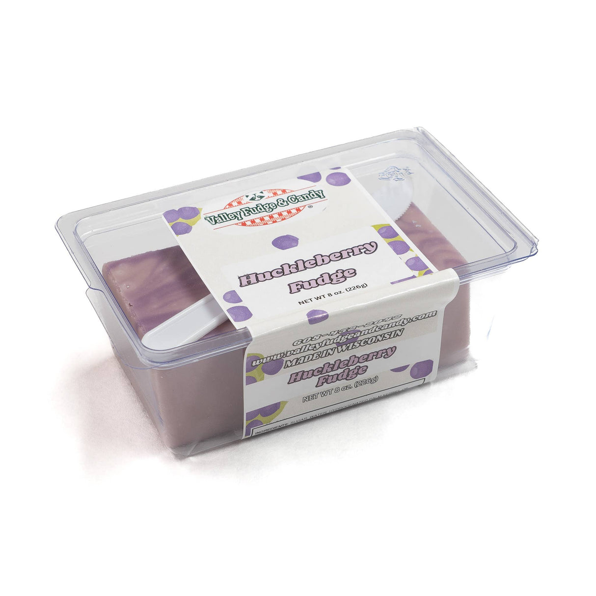 Huckleberry 1/2 lb. Fudge Bar