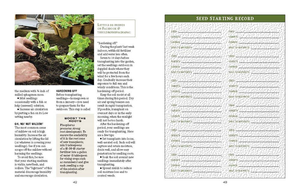 Old Farmer's Almanac Vegetable Gardener’s Handbook,