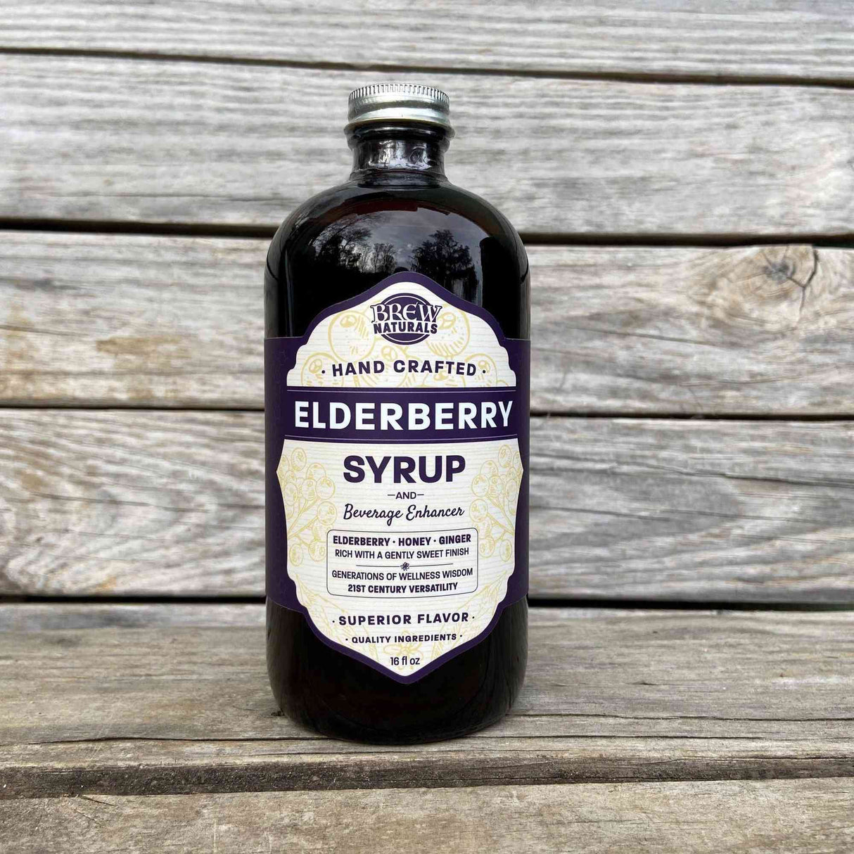 Appalachian Fresh Elderberry Syrup--Pure & Nutritious