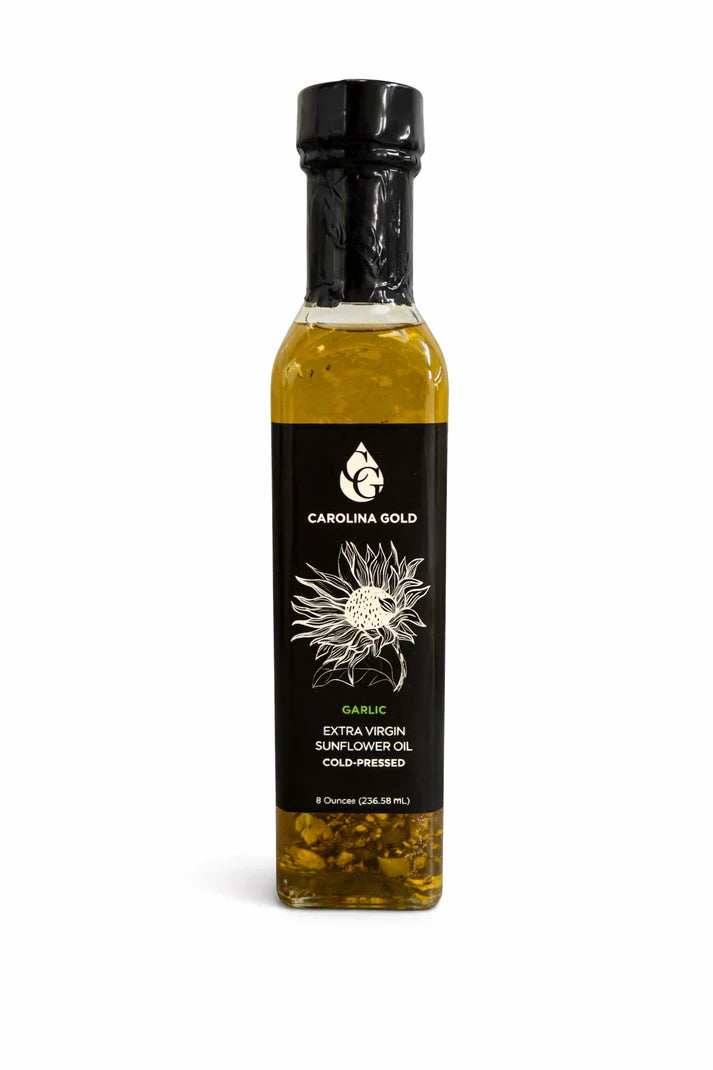 Carolina Gold Sunflower Oil-Garlic Infused