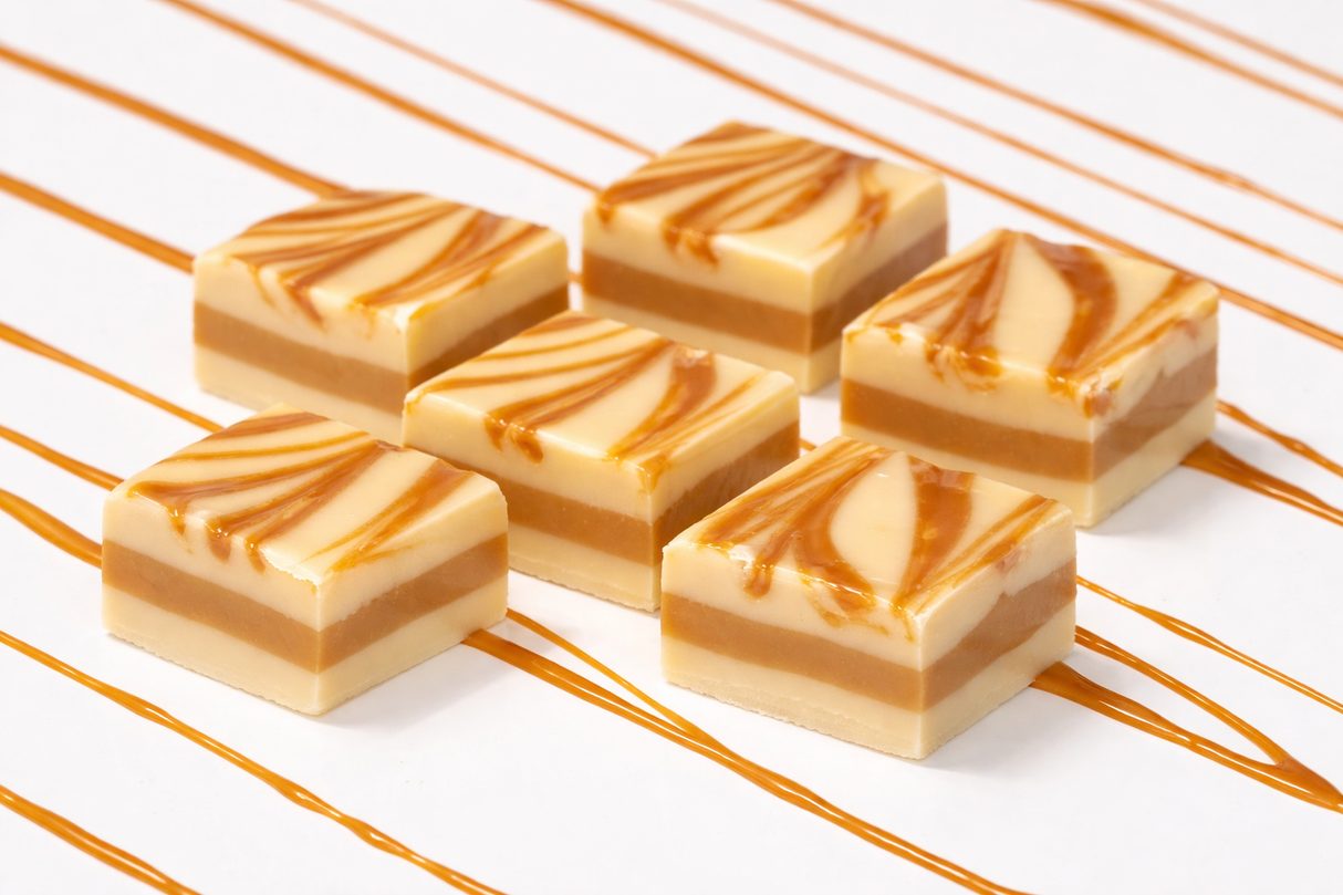 Caramel Vanilla Swirl Fudge 6-Pack Countertop Refill