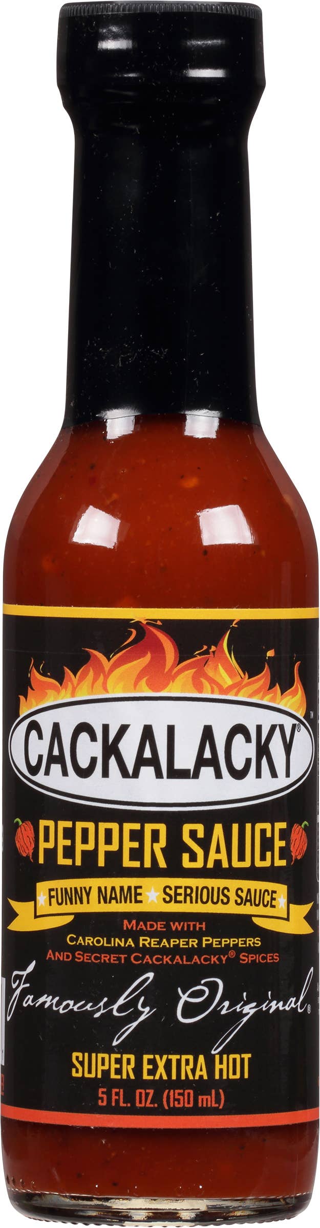 Cackalacky® Pepper Sauce - Super Extra Hot (5 oz.)