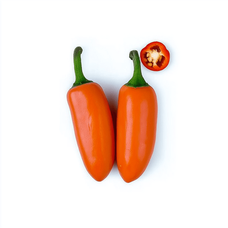 Pepper Seeds - Hot Pepper - Orange Spice Jalapeño - Alliance of Native Seedkeepers - Vegetable Seeds