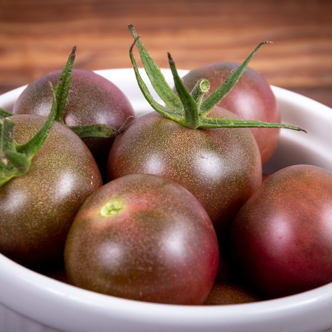 Tomato Seeds - Indeterminate - Black Cherry - Alliance of Native Seedkeepers - Vegetable Seeds