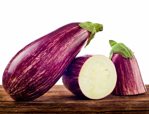 Eggplant Seeds - Listada De Gandia - Alliance of Native Seedkeepers - Eggplant