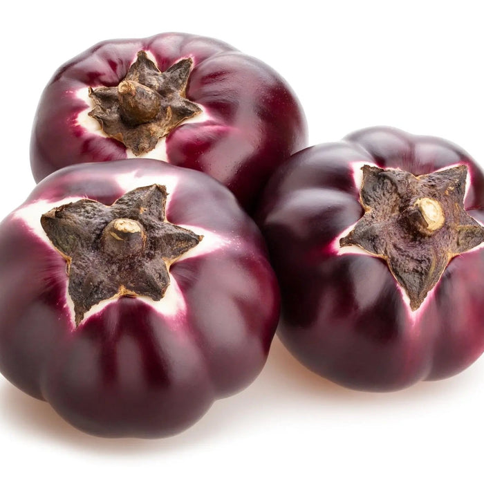 Eggplant Seeds - Round Mauve - Alliance of Native Seedkeepers - Eggplant