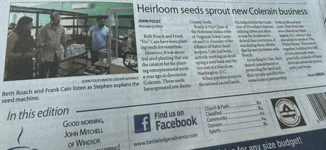 Introducing Coffee in Colerain, Our Successful Soft Opening, Seed Sale!! - Alliance of Native Seedkeepers