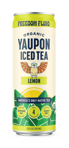 Lemon, Organic Yaupon Iced Tea