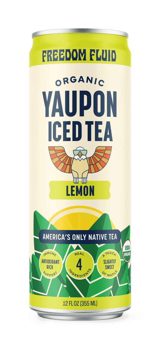 Lemon, Organic Yaupon Iced Tea