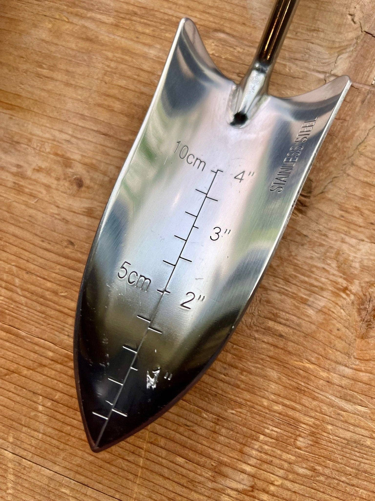 Garden Potter's Tool  - Stainless and Hardwood