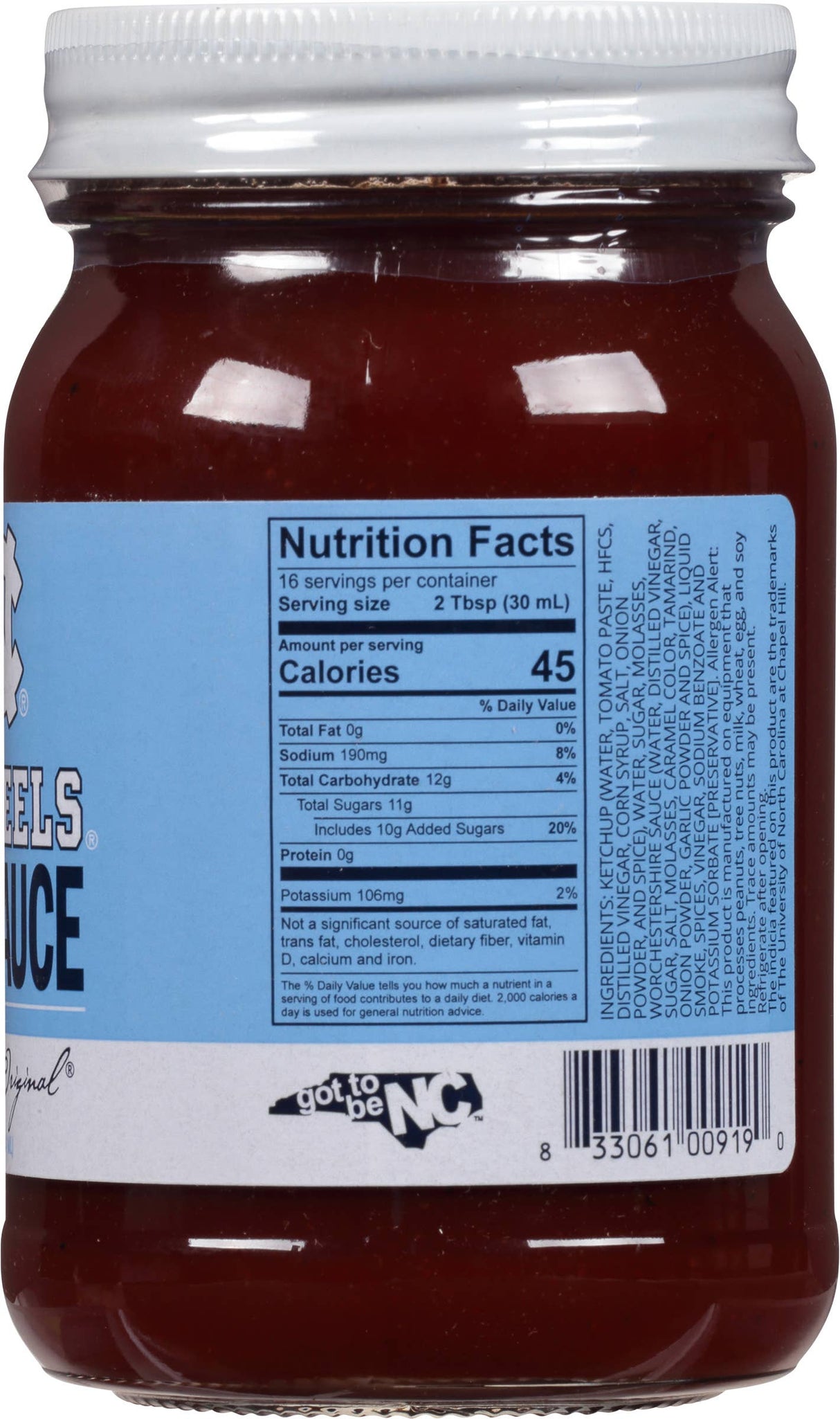 Carolina Tar Heels® BBQ Sauce (16 oz)