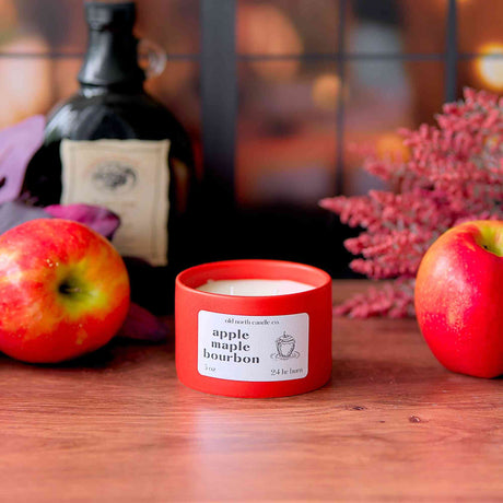 Apple Maple Bourbon - 5 oz. Ceramic Soy Blend Candle