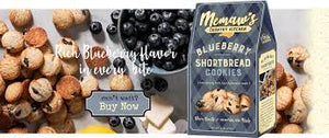 Memaw's Blueberry Shortbread Cookies