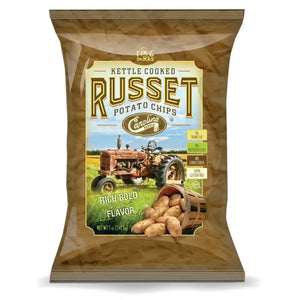 Russet Potato Carolina Kettle Chips 5 oz Case(14 Bags)