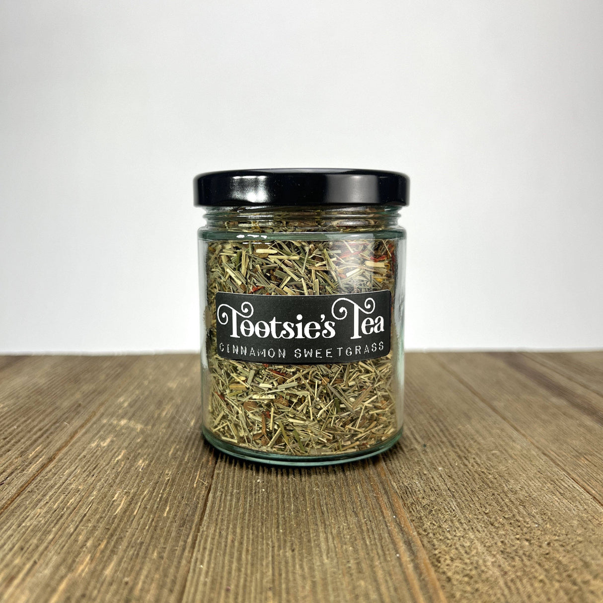 Tootsie's Tea - Cinnamon Sweetgrass Tea Jar