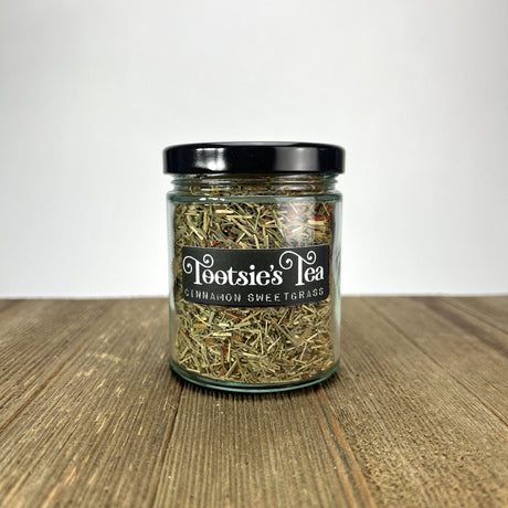 Tootsie's Tea - Cinnamon Sweetgrass Tea Jar