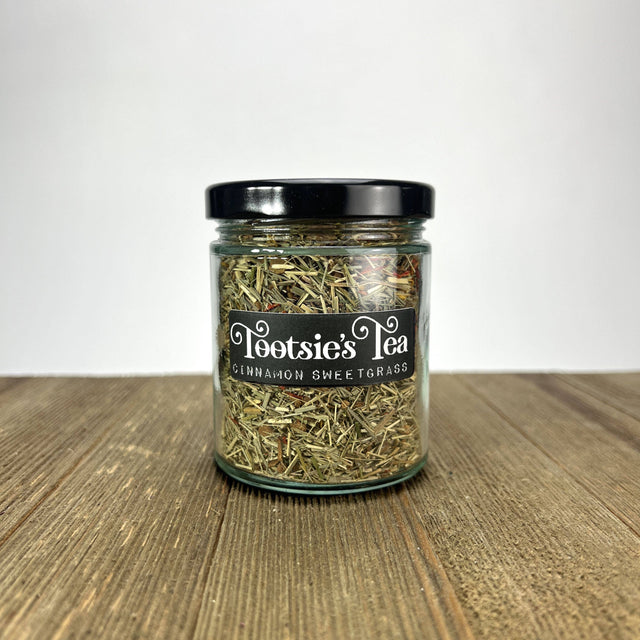 Tootsie's Tea - Cinnamon Sweetgrass Tea Jar