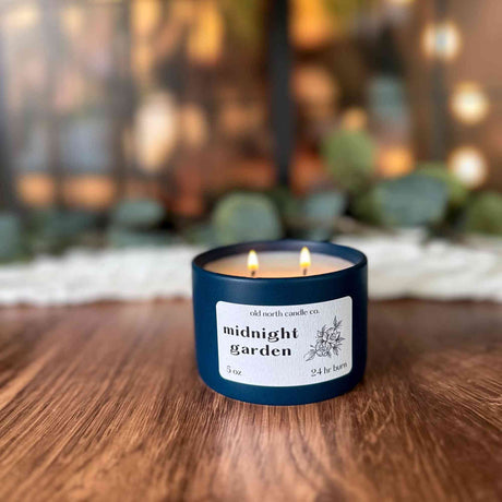 Midnight Garden - 5 oz. Ceramic Soy Blend Candle