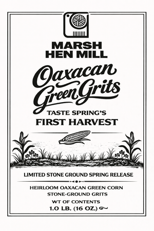 Green Oaxacan Grits 25 lb