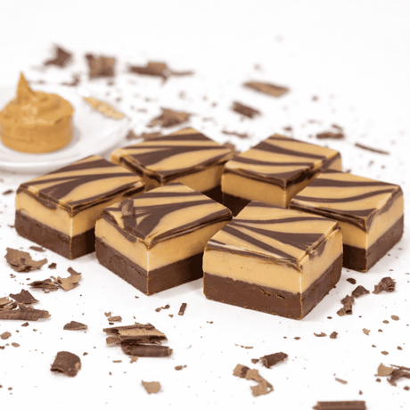 Peanut Butter Chocolate Swirl Fudge 6-Pack Countertop Refill