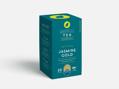 Tea Box with Jasmine Gold individual Tea Bags