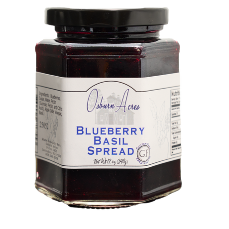 Blueberry Basil Spread