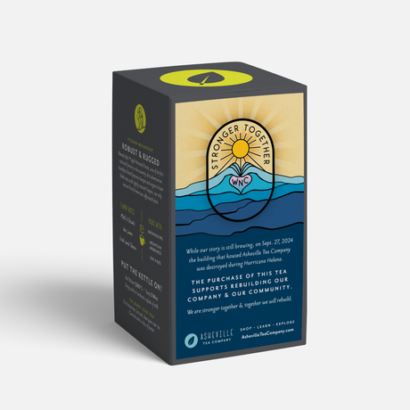 Tea Box with Pisgah Breakfast individual Tea Bags