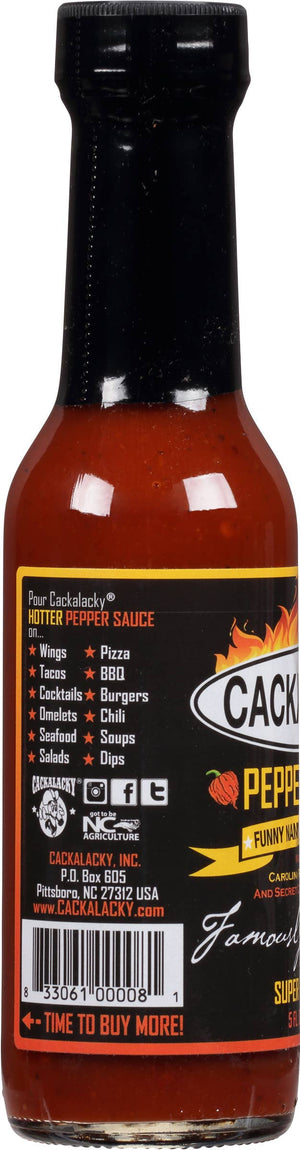 Cackalacky® Pepper Sauce - Super Extra Hot (5 oz.)
