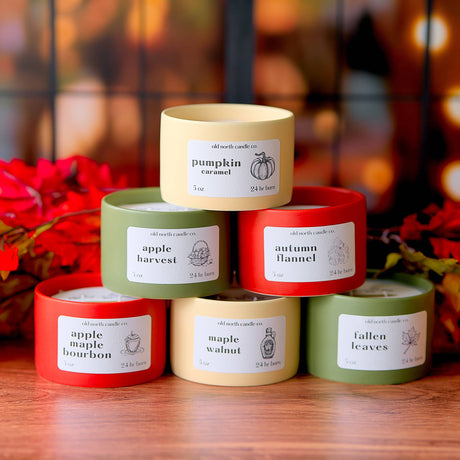 Maple Walnut - 5 oz. Ceramic Soy Blend Candle
