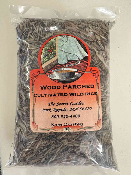 Wood Parched Cultivated Wild Rice