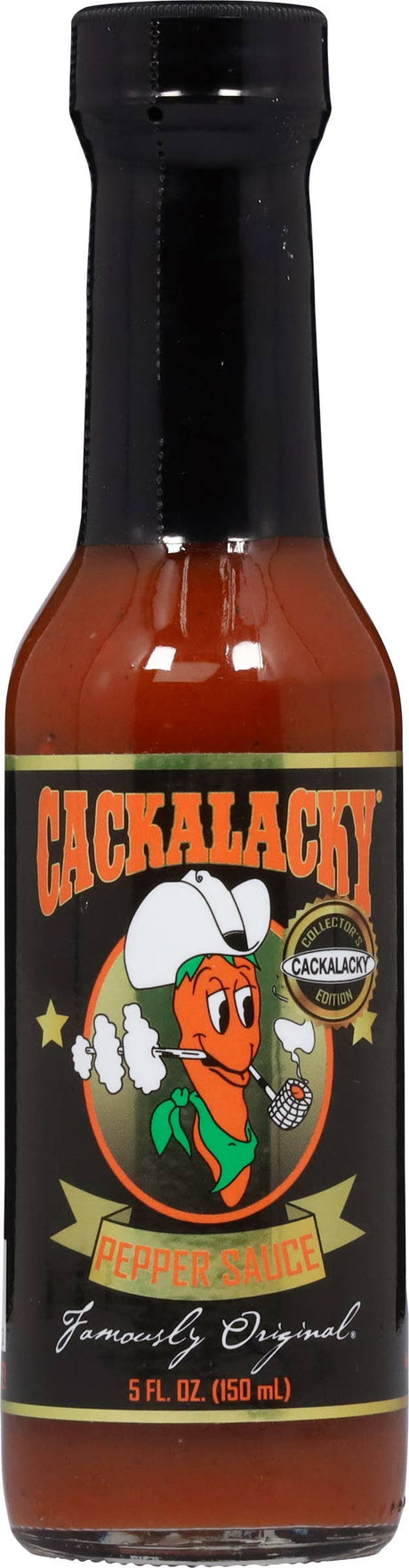 Cackalacky® Jack Pepper Sauce (Collector's Edition Label)