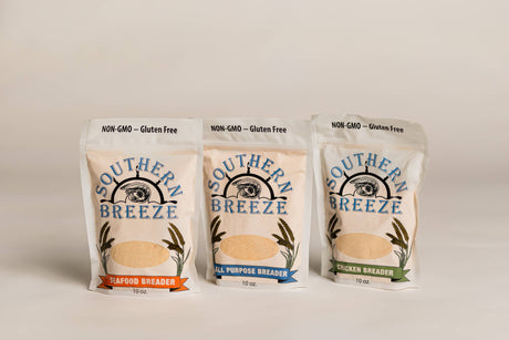 Southern Breeze SEAFOOD Breader - 10oz Retail Bag - GF