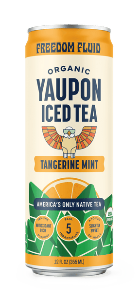 Tangerine Mint, Organic Yaupon Iced Tea