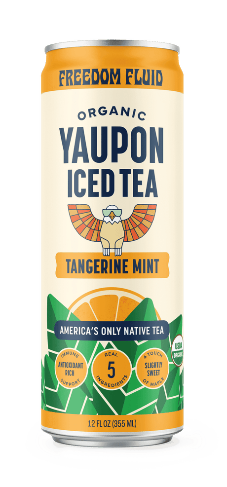 Tangerine Mint, Organic Yaupon Iced Tea