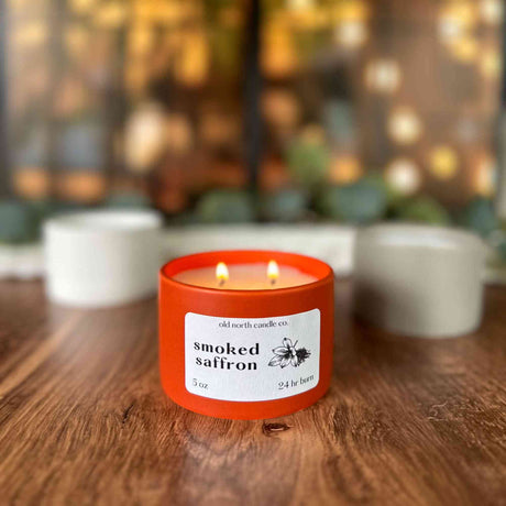 Smoked Saffron - 5 oz. Ceramic Soy Blend Candle
