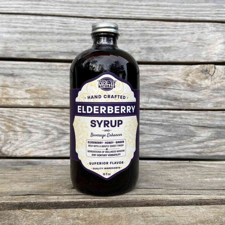 Appalachian Fresh Elderberry Syrup--Pure & Nutritious