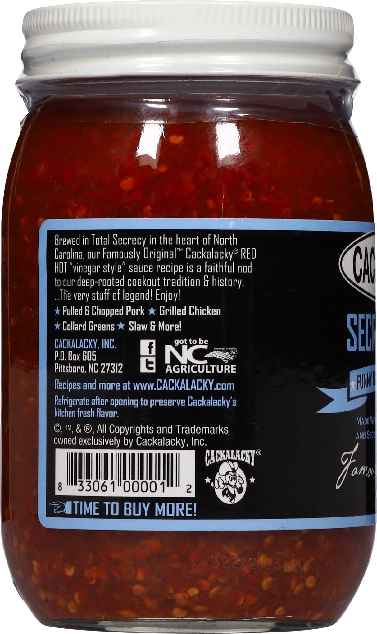 Cackalacky® Secret Sauce® (16 oz.)