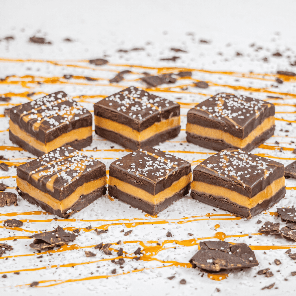 Dark Chocolate Caramel Sea Salt 6-Pack Countertop Refill