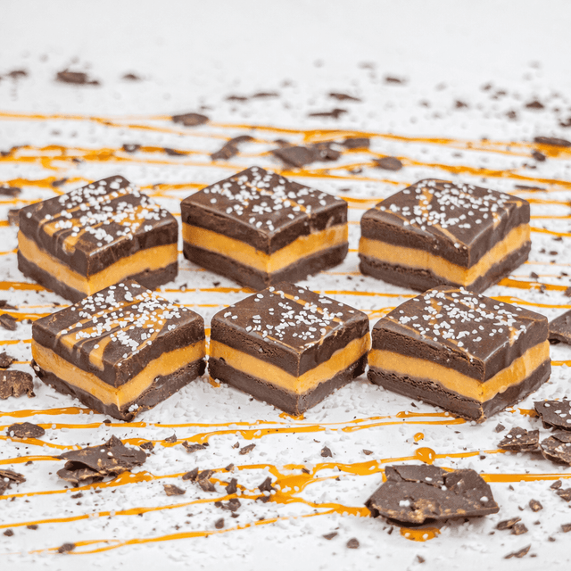 Dark Chocolate Caramel Sea Salt 6-Pack Countertop Refill