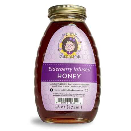 Elderberry Infused Honey