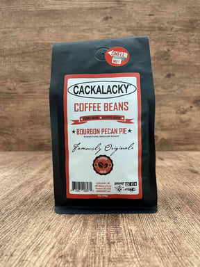 Cackalacky® Bourbon Pecan Pie Coffee Beans (12oz case of 6)