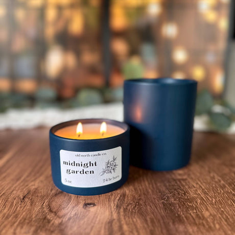 Midnight Garden - 5 oz. Ceramic Soy Blend Candle