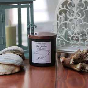 OBX Candle - 8 oz Matte Black Glass