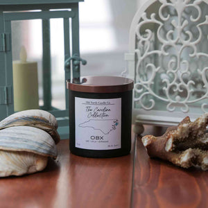 OBX Candle - 8 oz Matte Black Glass