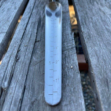 Garden Widger & Transplanting Seeding Tool - Stainless and Hardwood