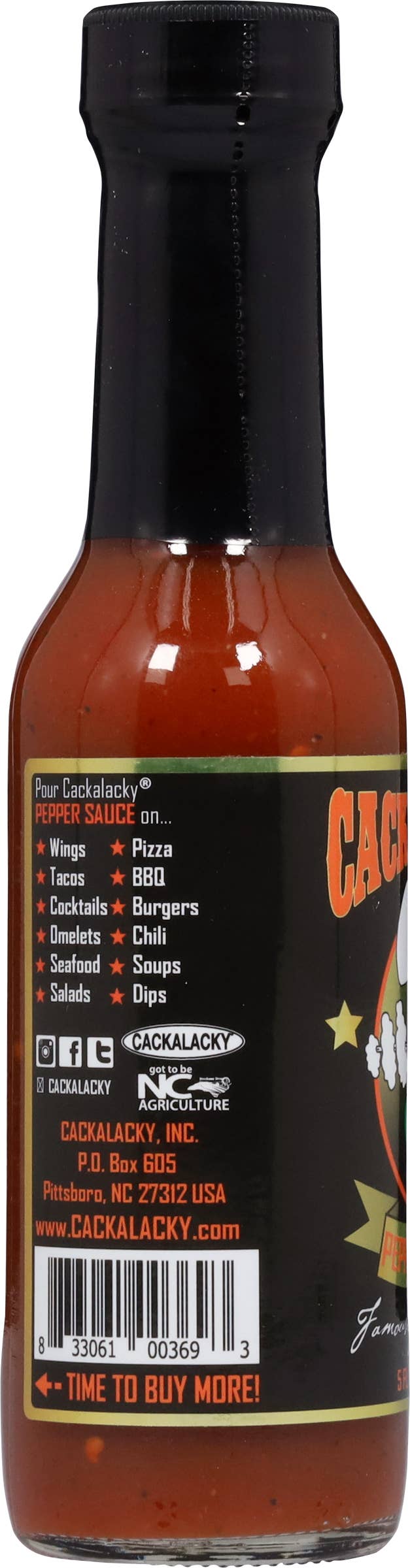 Cackalacky® Jack Pepper Sauce (Collector's Edition Label)