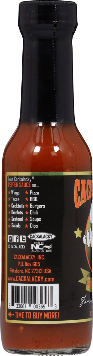 Cackalacky® Jack Pepper Sauce (Collector's Edition Label)
